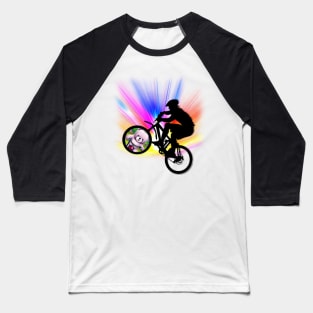 Bike Riding Baseball T-Shirt